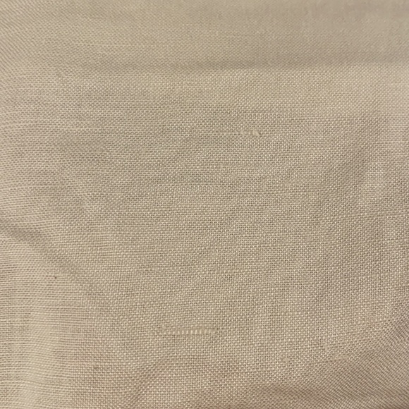 LOFT NWT Original Linen Beige Crop Pants 8 - Picture 13 of 14